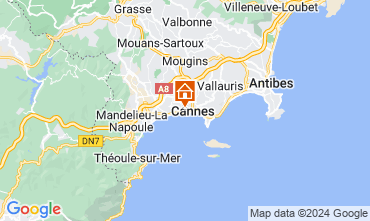 Mapa Cannes Apartamento 93218