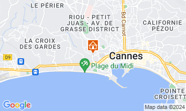 Mapa Cannes Apartamento 93218