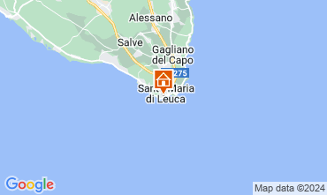 Mapa Santa Maria di Leuca Apartamento 78249