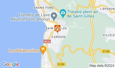 Mapa Saint-Gilles les Bains Villa 125904