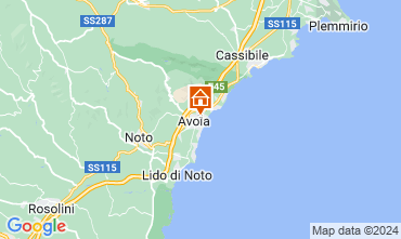 Mapa Avola Villa 115324