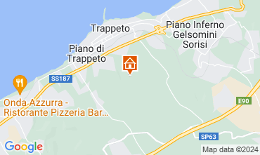 Mapa Trappeto Villa 128709