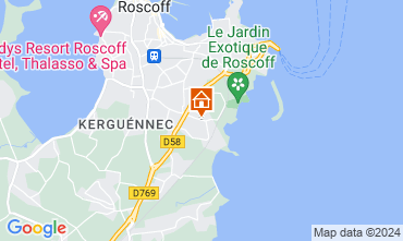 Mapa Roscoff Villa 102643