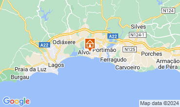 Mapa Alvor Apartamento 106427