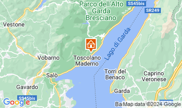 Mapa Toscolano-Maderno Apartamento 80837