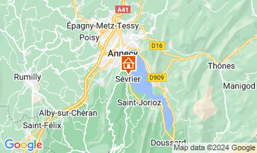 Mapa Annecy Casa 112114