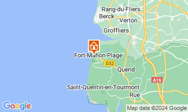 Mapa Fort Mahon Apartamento 10878