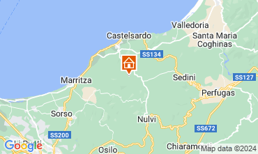 Mapa Castelsardo Casa 86630