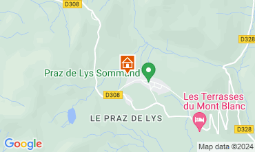 Mapa Praz de Lys Sommand Apartamento 122376