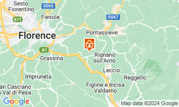 Mapa Florencia Villa 127078