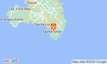 Mapa Sainte Anne (Martinique) Apartamento 8128