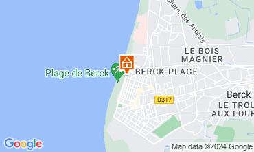 Mapa Berck-Plage Estudio 94795