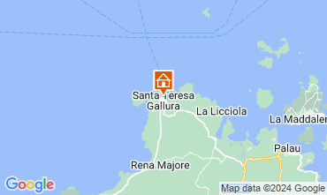 Mapa Santa Teresa di Gallura Apartamento 122906
