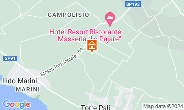 Mapa Pescoluse Villa 88850