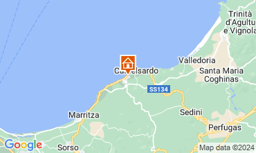 Mapa Castelsardo Apartamento 102970