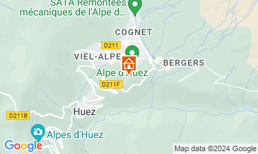 Mapa Alpe d'Huez Apartamento 80786