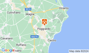 Mapa Poggiardo Villa 123601