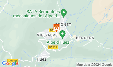 Mapa Alpe d'Huez Apartamento 67379