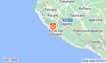 Mapa Ugento - Torre San Giovanni Apartamento 127964