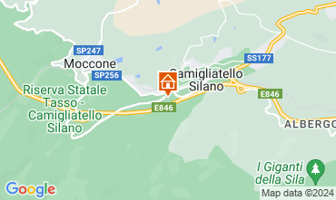 Mapa Camigliatello silano Chalet 51597