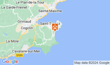 Mapa Saint Tropez Mobil home 80923