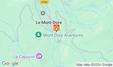 Mapa Le Mont Dore Apartamento 30368