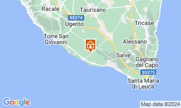 Mapa Lido Marini Villa 85337