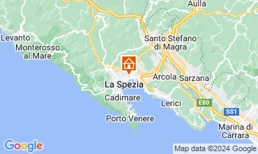 Mapa La Spezia Apartamento 71921