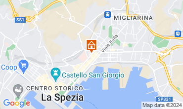 Mapa La Spezia Apartamento 71921