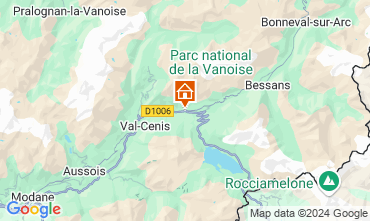 Mapa Val Cenis Apartamento 18826