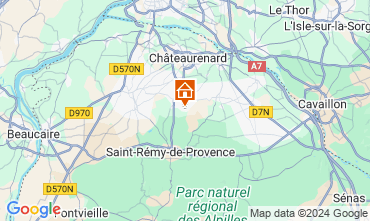 Mapa Saint Rmy de Provence Casa 60699