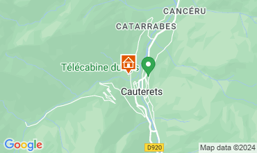 Mapa Cauterets Apartamento 125758