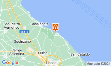 Mapa Lecce Apartamento 125582