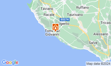 Mapa Ugento - Torre San Giovanni Estudio 125447