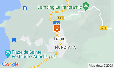 Mapa Calvi Apartamento 7971