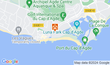 Mapa Cap d'Agde Apartamento 126298