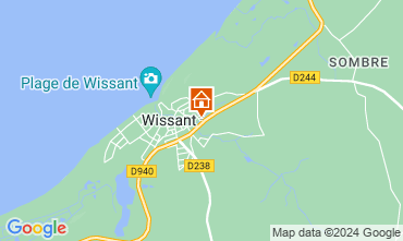 Mapa Wissant Casa rural 51749