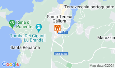 Mapa Santa Teresa di Gallura Apartamento 99068