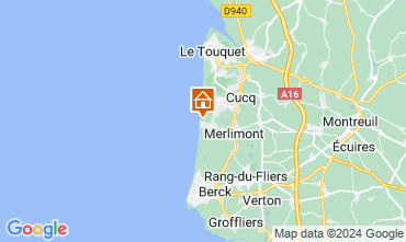 Mapa Le Touquet Villa 119449