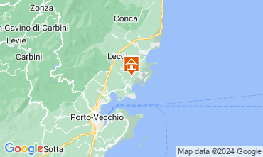 Mapa Porto Vecchio Villa 126845