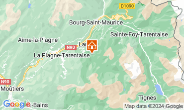 Mapa Peisey-Vallandry Chalet 126215