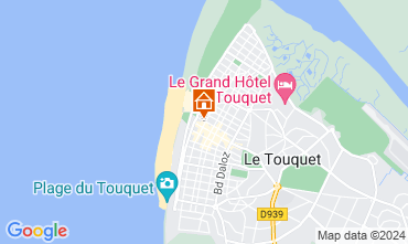 Mapa Le Touquet Apartamento 7771