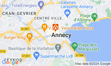 Mapa Annecy Casa rural 94014