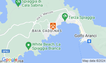 Mapa Golfo Aranci Apartamento 108847