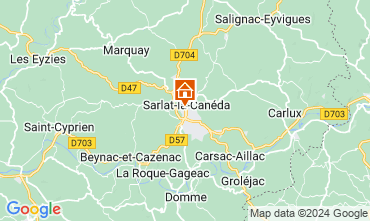 Mapa Sarlat Apartamento 113273