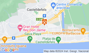 Mapa Casteldefels Apartamento 59696