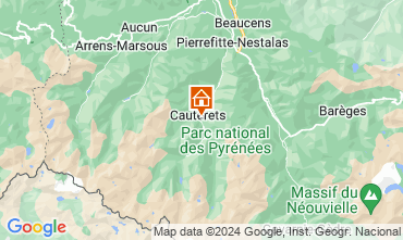 Mapa Cauterets Apartamento 4070