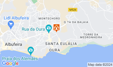 Mapa Albufeira Apartamento 103463