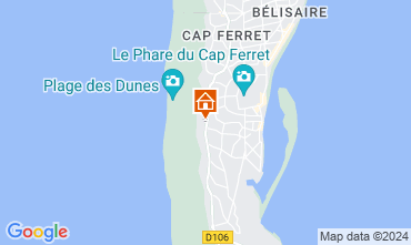 Mapa Cap Ferret Villa 68353