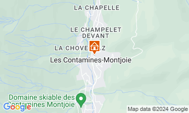 Mapa Les Contamines Montjoie Chalet 17282